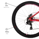 Mountain Bike Caloi Évora - Aro 29 - Freio a Disco Hidráulico - Câmbio Traseiro Shimano - 24 Marchas - Foto 8