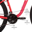 Mountain Bike Caloi Évora - Aro 29 - Freio a Disco Hidráulico - Câmbio Traseiro Shimano - 24 Marchas - Foto 9