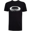 Camiseta Oakley Manga Curta Mod Ocean Waves Moon Graphic - Masculina - Foto 5