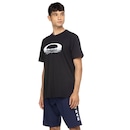 Camiseta Oakley Manga Curta Mod Ocean Waves Moon Graphic - Masculina - Foto 2