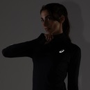 Camiseta Feminina ASICS Manga Longa com Zíper - Foto 6