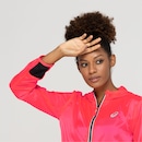 Jaqueta Corta-Vento Feminina ASICS com Capuz Toyama Zíper Refletivo - Foto 7