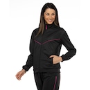 Conjunto de Agasalho Feminino Oxer com Bolso Politrico Recortes - Foto 3