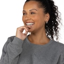 Blusa de Moletom Feminina Oxer Gola Redonda - Foto 5