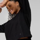 Blusa de Moletom Feminina Oxer com Recorte Texturizado na Lateral - Foto 8