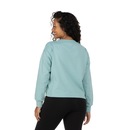 Blusa de Moletom Feminina Oxer com Recorte Texturizado na Lateral - Foto 3