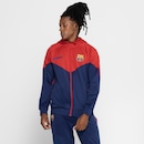 Jaqueta do Barcelona Masculina com Capuz Jogador - Foto 5