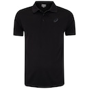 Camisa Polo Masculina ASICS Manga Curta Botões - Foto 1
