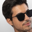 Óculos de Sol Kattho Quadrado Casual - Adulto - Foto 3