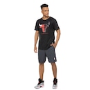 Camiseta Chicago Bulls NBA Manga Curta Active - Masculina - Foto 4