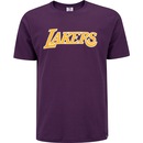 Camiseta Los Angeles Lakers NBA Estampada - Masculina - Foto 1