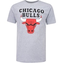 Camiseta Chicago Bulls NBA Manga Curta Estampada - Masculina - Foto 5