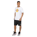 Camiseta Los Angeles Lakers NBA Estampada - Masculina - Foto 4