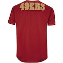 Camiseta do San Francisco 49ers NFL New Era Unissex Jersey Core - Foto 13