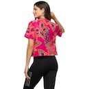 Camiseta adidas Manga Curta Farm - Feminina - Foto 3