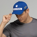Boné Aba Curva Ayrton Senna Snapback Nacional - Adulto - Foto 2