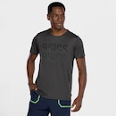 Camiseta Masculina ASICS Manga Curta Logo Ao Cmc Ct - Foto 5