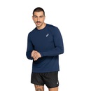 Camiseta Masculina ASICS Manga Longa com Proteção Solar Cava Tradicional Recortada - Foto 2