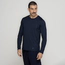 Camiseta Masculina Oxer Manga Longa Mescla Flat - Foto 4