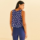 Camiseta Regata Cropped Feminina Farm Tela Divertidamente - Foto 2