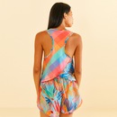 Camiseta Regata Feminina Farm Transpassada Passaros Pintados - Foto 2