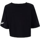 Blusa Cropped Manga Curta Feminina ASICS Box Quadrada - Foto 8