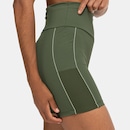 Bermuda Feminina Oxer Textura Cós Médio Média Compressão - Foto 5