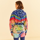 Jaqueta Feminina Farm com Capuz Divertidamente - Foto 2