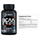 Kit Black Skull Whey Protein 100% Isolado Morango 900g + Creatina Turbo 150g + BCAA 2400 120g - Foto 4