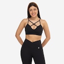 Top Fitness com Bojo e Proteção UV Vestem Média Sustentação Fiji - Adulto - Foto 5