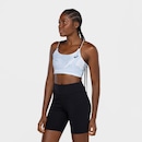 Top Fitness sem Bojo ASICS Baixa Sustentação Blue Sumi - Adulto - Foto 4