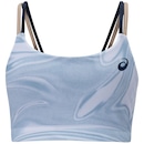 Top Fitness sem Bojo ASICS Baixa Sustentação Blue Sumi - Adulto - Foto 11