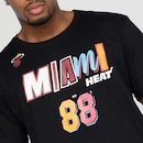 Camiseta Masculina Miami Heat NBA Manga Curta Nb442 - Foto 6