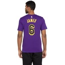 Camiseta Los Angeles Lakers Nike Masculina NBA ES STMT NN - Foto 3