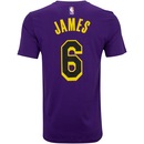 Camiseta Los Angeles Lakers Nike Masculina NBA ES STMT NN - Foto 7