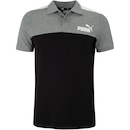 Camisa Polo Masculina Puma Essestials Block Jersey - Foto 1
