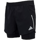 Short 2 em 1 Masculino adidas Design 4 Running 2 IN 1 - Foto 8