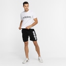 Bermuda Masculina adidas Logo Linear Chelsea - Foto 5