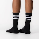 Kit de Meia adidas Adulto Cano Alto 3 Listras - 3 Pares - Foto 5