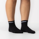 Kit de Meias adidas Logo Linear Ankle - com 3 Pares - Adulto - Foto 7