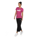 Camiseta Feminina Puma Manga Curta LS ESS Logo - Foto 4