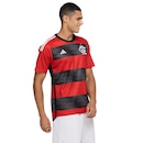 Camisa do Flamengo I 23 adidas - Masculina - Foto 4