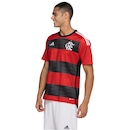 Camisa do Flamengo I 23 adidas - Masculina - Foto 2