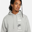 Blusão Masculino Nike Club Hoodie Logo - Foto 3