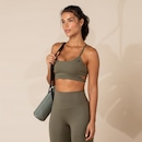 Top Fitness com Bojo adidas Baixa Sustentação Yoga - Foto 10