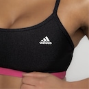 Top Fitness adidas Suporte Leve adidas Aeroreact - Feminino - Foto 6