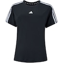 Camiseta Feminina adidas Manga Curta Essentials 3 Listras - Foto 7
