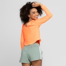 Blusa Cropped Manga Longa Feminina adidas Outloud - Foto 8
