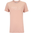 Camiseta Feminina Fila Manga Curta Basic Outline - Foto 1