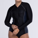 Maiô Feminino Fila Manga Longa Zip III - Foto 3